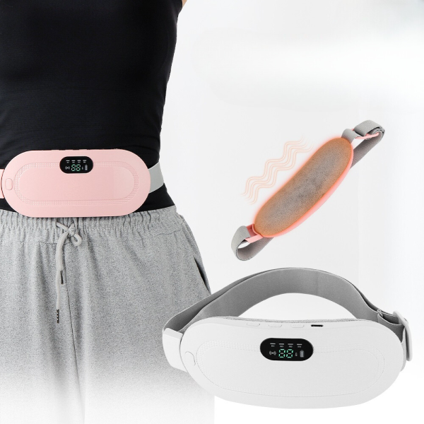 SZ MASTER Digital Regl Kemeri Lüks Göstergeli Sıcaklık Titreşim Şarjlı Bel Kemeri Masaj Aleti