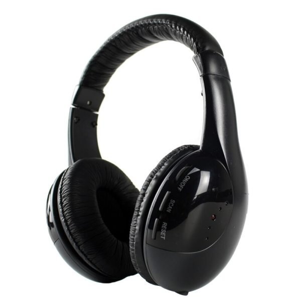 YeniTech-Kablosuz Tv Kulaklığı Wireles Mh2001 Fm Kulaklık 5 In 1 Yüksek Ses Kalitesi